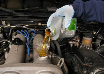 this image shows truck oil change services in Athens, GA